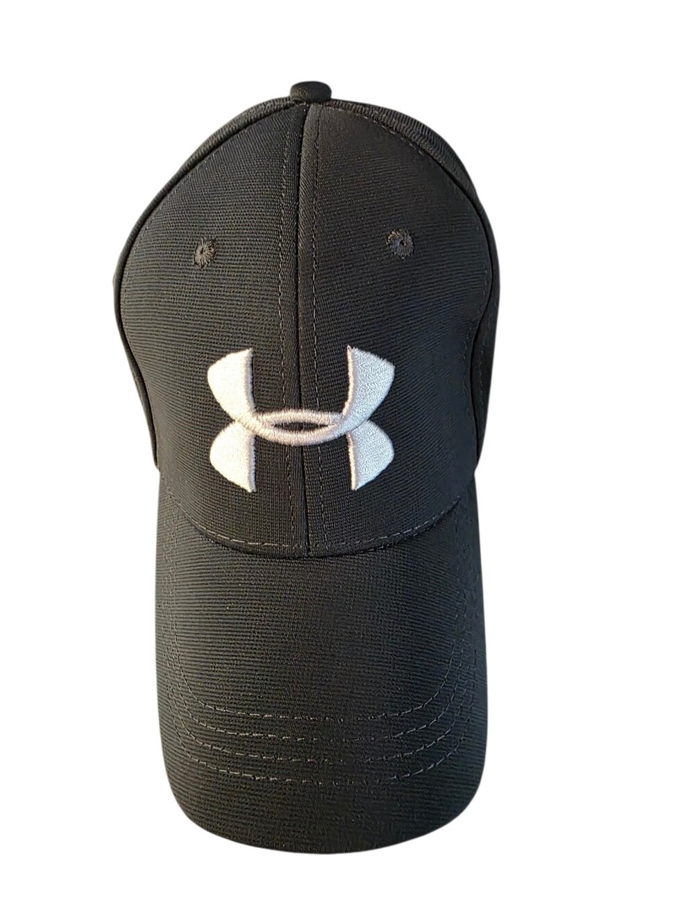 Under Armour Black Baseball Cap with White Logo